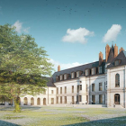 El castillo de Villers-Cotterêts, al noreste de la capital francesa, albergará a partir del verano la sede de la Lengua Francesa . DL
