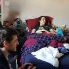 Chris Taylor juga desde su cama junto a unos amigos a Super Smash Bros Ultimate, que Nintendo no lanzará hasta finales de año.