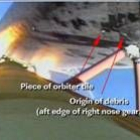 Imagen de las zonas de las que se desprendieron trozos de loseta