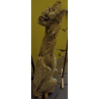 Molde de una de las gárgolas del siglo XIX