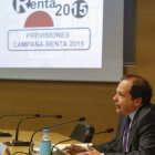 El director del Gestión de la Agencia Tributaria, De la Rosa. CAMPOS