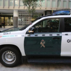 Una patrulla de la Guardia Civil, en Barcelona.