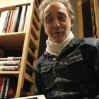 El fotógrafo leonés Alberto García-Alix durante la presentación de su libro ‘Autorretrato’ en Madrid.