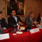 Alejo, Zerouali, Zambrana, Pilar Gallego y Benmousa