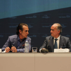 Miguel Ángel Álvarez y Evaristo del Canto, consejero y presidente del Banco Ceiss.