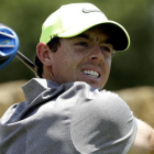 El golfista Rory McIlroy durante la segunda ronda del US Open en el Oakmont Country Club (EEUU)
