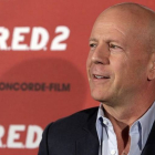 Bruce Willis durante la promoción de su última película, 'RED 2'.