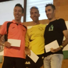 Sánchez, Alegre y Alberto, podio masculino. ASOCIACIÓN FOTOGRÁFICA PARAMESA