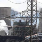 Central térmica de Compostilla, perteneciente a Endesa, situada en Cubillos del Sil.