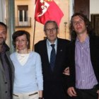 Fernando Noriega, Camino Ochoa, Carlos Murciano y Jorge Arco.