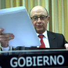 El ministro de Hacienda, Cristóbal Montoro, en una imagen de archivo.