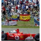 Michael Schumacher fue el dominador absoluto de la carrera celebrada ayer en el circuito de Montmeló