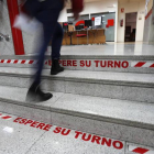 Oficina Pública de Empleo en León.