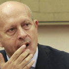 José Ignacio Wert, ante la comisión de Educación del Congreso.