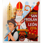 Miembros del jurado que eligió ayer el cartel ganador de las fiestas de San Froilán. RAMIRO