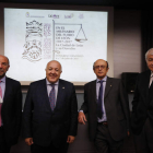 José Luis Gorgojo, Félix Martínez Llorente, Carlos Merchán y José Sánchez-Arcilla. JESÚS