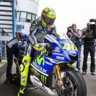 Valentino Rossi, en el Gran Premio de Holanda en Assen.