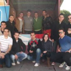Miembros de la Comisión de Juventud del PP que participaron en la campaña.