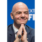 Gianni Infantino. leanza