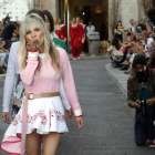Último desfile de María Lafuente en la pasarela de la Semana de la Moda de Madrid. La diseñadora leonesa vuelve a presentar colección el próximo martes. RAQUEL P. VIECO