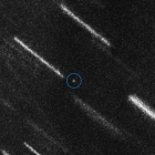 Imagen del asteroide TC4 captada el pasado 10 de agosto con el telescopio VLT, del Observatorio Europeo Austral (ESO), en el norte de Chile.