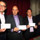 Javier Chamorro, Bernardo Gutiérrez, Marcos Martínez y Ángel Pérez.