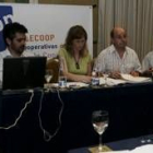 Un momento de la asamblea de la Unión de Cooperativas