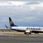 Avión de Ryanair. /