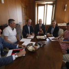 El alcalde de León se reunió con la Cámara de Comercio