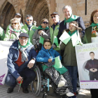 Acto celebrado en la Plaza de Regla con afectados, moteros, asociaciones y alcalde. RAMIRO