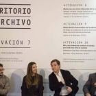 Alfredo Puente, Rosa Yagüe, Javier Valbuena y Antonio Basanta, ayer, en la presentación.