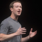 Marck Zuckerberg, en el Mobile World Congress de Barcelona, en febrero del 2016.