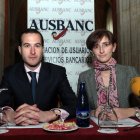 Rodríguez-Ovejero y Jaén, ayer en León.