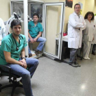 Parte del equipo de Neumología del Hospital del Bierzo.