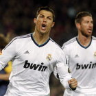 El vestuario del Madrid celebró el cruce ante el Galatasaray, el rival más asequible.