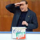 El ex primer ministro italiano, durante un discurso, el pasado mes de marzo.
