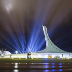 Vista general del estadio de Cauldron en Sochi, Rusia, donde se celebran varias pruebas de los Juegos Olímpicos de Invierno.