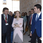Jiménez, Pastor y Suárez-Quiñones, ayer, en el Congreso.