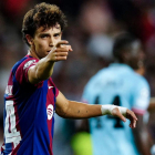 Joao Félix completó otro gran partido con el Barça. ENRIC FONTCUBERTA