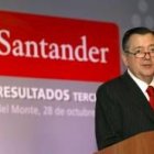 El consejero delegado del Grupo Santander, Alfredo Sáenz