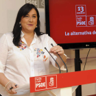 Sánchez presentó ayer los datos del congreso. PABLO REQUEJO