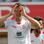 Yeray González tiene dos años de contrato por delante con la Cultural y Deportiva Leonesa, hasta junio de 2021. MARCIANO PÉREZ