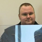 El fundador de Megaupload, Kim Dotcom, el pasado viernes en Auckland, tras pasar a disposición judicial.