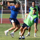 Yuri, a la izquierda, ha marcado más de la cuarta parte de los goles deportivistas en la Liga.