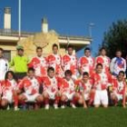 Formación del equipo del CD La Bañeza A, campeón del grupo 1 de la 2.ª División Provincial Cadete