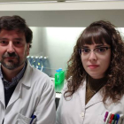 José Luis Mauriz y Flavia Fondevila, coautores de los artículos. DL