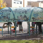 Hay parques como el de La Palomera -en la foto-, Quevedo o la chimenea de Abelló donde es habitual