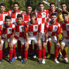 Formación del equipo del Puente Castro que milita en la Liga Nacional Juvenil.