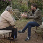 Jordi Évole y el presidente de Uruguay José Mujica, durante la entrevista.