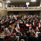 El sindicato celebró su asamblea con 300 delegados de la provincia. MARCIANO PËREZ